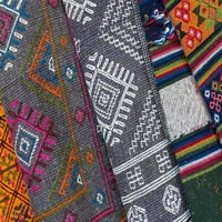 Bhutan-Thimphu Tradicionalna butanska ruka tkana tekstil-vuna Cindy Miller Hopkins