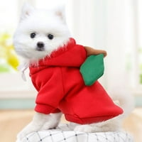 Pet Cat Pas Topla pulover Kućni ljubimci Pas Mačji duks jesen zimski runo Hoodie kaput za odmor prerušiti