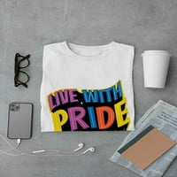 Live s majicama s prideom banner-a Muškarci -Smartprints dizajni, muški medij