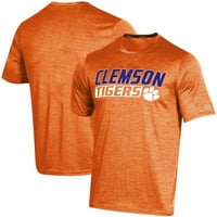 Muške Russell Athletic Orange Clemson Tigers Digi Static Space-boja majica
