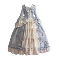 Žene Dressy Ljeto, ljetna haljina, ljetne haljine, vintage gotičke dvorske haljine patchwork vintage
