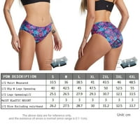 Wozhidaoke bikini setovi za žene dna srednjeg menstrualne struke za tinejdžer Bikini donji plivanje