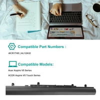 AL12A AL12A baterija za Acer Aspire V V5-V5- V5- V5-471G V5-571P V5-571- V5-571PG- V5-431- Aspire E