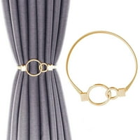 Magnetske zavjese, europski stil Pogodan kravatni kravata, ukrasna draperska kravata držač za zadržavanje