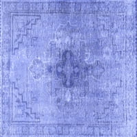 Ahgly Company Machine Persible Pravokutnik Perzijski plavi Tradicionalni prostirke, 2 '5'