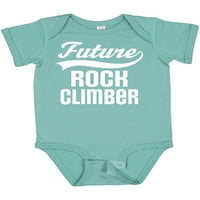 Inktastična budućnost Rock Climber Childs Penjački poklon Dječak za bebe dječak ili dječji dječji bodysuit