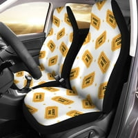 Set prekrivača auto sjedala Priznajte jednu univerzalnu zaštitu za automatsko prednje sjedište, uklapa se za automobil, suv limuzina, kamion