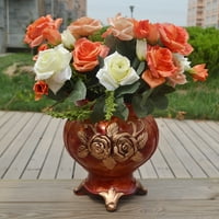 Dido 13-glava umjetna ruža Bouquet kućna simulacija cvjetnog dekora vjenčanje banket platna lažni cvijet,