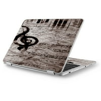 Kožnica za macBook Air 11 A vintage klavir ključne glazbene note