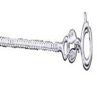 Sterling Silver 20 BO lanac djelomično 3D krila vilinska privjeska ogrlica