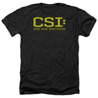 CSI - logo - majica s kratkim rukavima Heather - mala