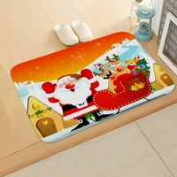 Božićne kuhinjske prostirke, jastuk protiv umora Crveni kuhinjski prostir, neaktivne udobne prostirke PVC stojeće prostirke unutarnje vanjsko, 1,96x1,3ft