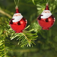 Shulemin Par Božićni ukrasi Svečano ukrasno divno Xmas Tree Cane visi privjesak za zabavu