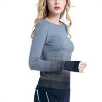 Fino ženska sportska majica Yoga Top Dame trče majicu kratkih rukava