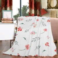 Postrojenje Flannel Fleece pokrivači meka pokrivač toplog pokrivača za stolicu kauč kauč