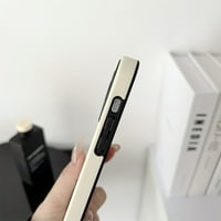 Slučaj Samimore za iPhone Pro 6,7 , meka elastična silikonska pozadina sa svečanim sočiva otporna na udarcu protiv padajućih lagana puna zaštitna ljuska za iPhone pro max, bijeli zeleni