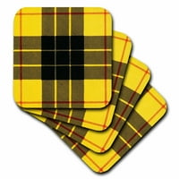 Slika MACLEOD Clan Kilt Scottish Tartan plaćeni uzorak postavljanja podmetača - meka CST-297229-1