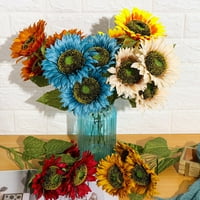 Glave suncokret umjetni cvjetovi Buket Početna stranica Diy Crafts