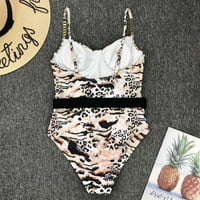 Leey-World Womens Bikini kupaći kupaći kostimi Ženski kupaći kostim Tržeća kostima One rame kupaći kostim
