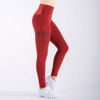 Tking Fashion ženske hlače Sportske hlače Visoki struk joga fitness tajice trčaju teretane Stretch pantalone