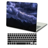 KAISHEK HARD CASE CONSEC SAMO Kompatibilan stari MacBook Pro 15 + crni poklopac tastature A1398, bez