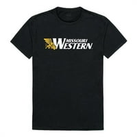 Republika 506-439-blk- missouri zapadno državni univerzitet, majica Freshman, crno-bijela - mala
