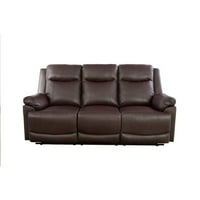 Lifestyle nameštaj Fau kožna sekcijska kauč sa sofom, loveseat i stolica, za dnevni boravak, stan, studio,
