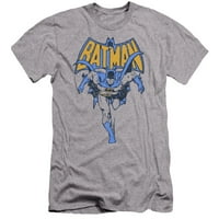 Batman - Vintage Run - Premium Slim Fit Majica kratkih rukava - X-velika