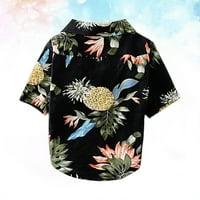 Košulja za kućne ljubimce Havajska majica Predivna bluza za pse modna štenadna odjeća Prozračna ljetni