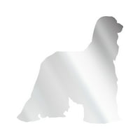 Afganistanski gonič naljepnica naljepnica Die Cut - samoljepljivi vinil - Vremenska zaštitna - izrađena u SAD-u - Mnogo boja i veličina - pasji pas - pseći pas kućnih ljubimaca