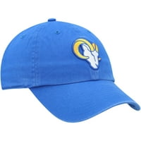 Muški 'Royal Los Angeles Rams Očistite primarni logotip podesivi šešir - OSFA