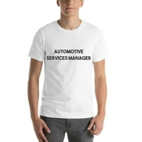 Automobilski menadžer usluge Bold majica kratkih rukava pamučna majica majica po nedefiniranim poklonima