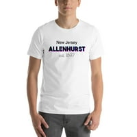 3xl Tri Color Allenhurst New Jersey Short pamučna majica kratkih rukava od nedefiniranih poklona