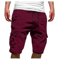 Sdjma Ležerne prilike za sportske kratke hlače Muške plus veličine Tegotovi Multi-džepovi opuštene ljetne hlače za plažu hlače