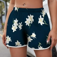 Pejock Žene kratke hlače za plažu Ljeto Ležerne prilike Print Comfy kratke hlače Atletski kratke hlače