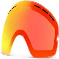 Skijaške naočale, omladinske naočare za snowboard za dječake Girls Toddler Starost 2-12, OTG UV kaciga