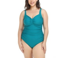 Ženski kupaći kostimi klasični plus veličine Bikini Nema čelika začuvanih čvrstih jedno kupanje za žene