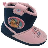 Spirit Mown Toddler Girls Pink & Plave Konjske papuče Boots House Cipele 9-10
