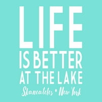 Skaneateles, New York, život je bolji u jezeru, jednostavno je rekao