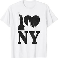 Love Ny New York City Skyline NYC statua Liberty Majica