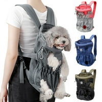 Dolemi Izađite iz torbe za kućne ljubimce prozračni mrežični ruksak za mačji u prsima lagani prijenosni ruksak PAG PAGE