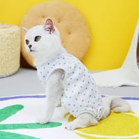 Neuteriering odijelo za kućne ljubimce - zaštitna odjeća protiv lizačke mačke - oporavak post-hirurgiju