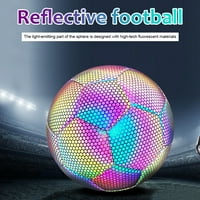 Kotiredi sjaji u tamnim fudbalima Sporting užarene nogometne lopte za djecu za odrasle studente