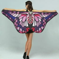 Dječji krila leptira Cloak - Bright Color Šifon - Halloween Fairy kostim - ukrasi za performanse domaćeg