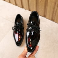 Dječja djeca B Aby Boys Britanci STUDENT STUDENT Pertusne kožne cipele Little Girls Veličina cipela Slide Pokloni