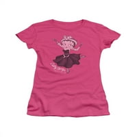 Betty Boop Cartoon Ciganski Betty Juniors Sheer majica Tee