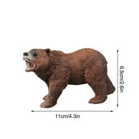 Aozowin bear životinjski igračke figurine Kući ukrašavaju predškolsko obrazovanje