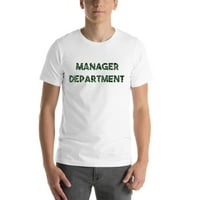 Camo Manager Odjel kratkih rukava pamučna majica s nedefiniranim poklonima