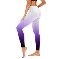 Žene trčanje sportove rastezljivo pune dužine pantalone aktivne joge teretane casual pantalone