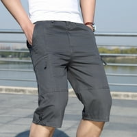 Muška modna patent zatvarač na otvorenom džepne kratke hlače Sportske kombinezone casual pantalone Muške